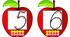 🍎Цифри в яблуках🍎