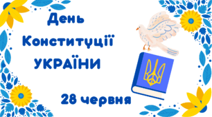 Розтяжка "День Конституції"
