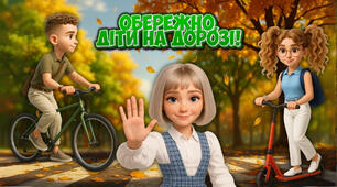 Тиждень безпеки дорожнього руху  Презентація "Обережно, діти на дорозі!"