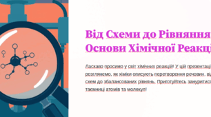 схеми хімічних рівнянь