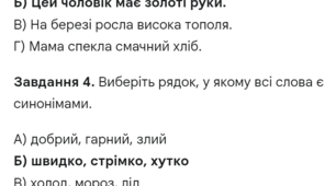 Гр. 4 (ДМ). Тестування з української мови 5 клас