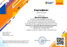 «Розвиток професійних компетентностей» з теми: «Технології у 8 класі НУШ: ефективні практики викладання» модуль «Декоративно-ужиткове мистецтво»