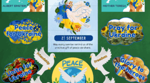 International Day of Peace🕊️🌎☮️🏳️‍🌈21 September 🕊️21 вересня Міжнародний день МИРУ