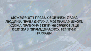 Презентація STEM 8 клас "Можливості, права, обов’язки. Права людини, права дитини, мої права у школі, удома. Право на безпечне середовище. Безпека у піраміді Маслоу. Безпечні громади."
