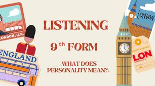 9th form, PREPARE, DIAGNOSTIC TEST, Unit 1-2.