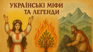 Міфи та легенди : "Берегиня", "Неопалима купина", "Як виникли Карпати"