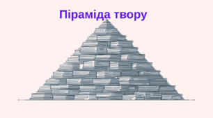 Зарубіжна література. Піраміда твору, аналіз вірша (бланки).