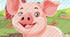 Дидактична гра для дошкільнят "Нагодуй поросятко"