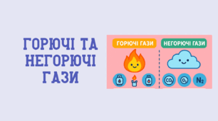 Презентація "Горючі та негорючі гази"