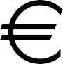 картинка символа євро із сайту uk.wikipedia.org