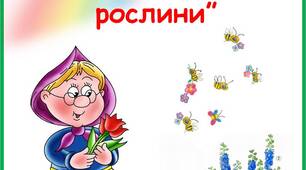Дидактична гра "Знайди лікарські рослини" (природа)
