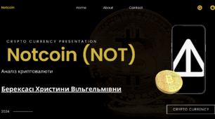 Презентація "Аналіз криптовлюти Notcoin"
