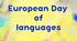 Квест "European Day of languages" 3-6 класи
