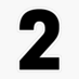 Number “2”" Sticker for Sale by m------ | Redbubble