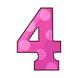 Illustration of number 4 | Premium Vector