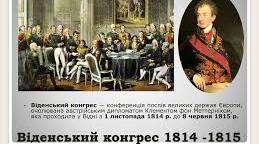 Віденський конгрес. Священний союз.