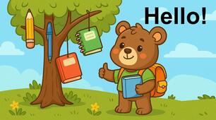School Supplies 1 клас. Карпюк. Шкільні речі
