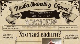 Робочий аркуш "Поява вікінгів у Європі"