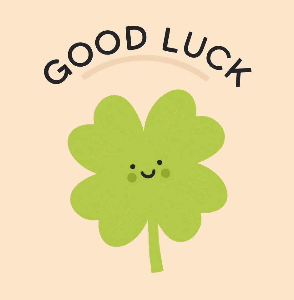 Good Luck Cute Card