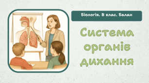 8 клас НУШ. Система органів дихання