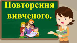 8 клас_УМ_КР №1. Повторення вивченого за 7 клас
