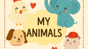Англійська гра для 2-го класу з теми:"My favourite animals".